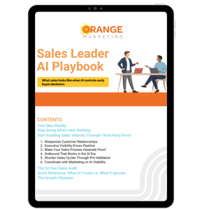 Sales Leader AI Playbook