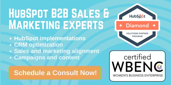 hubspot b2b sales and marketing experts