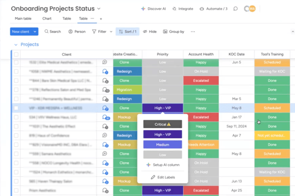 onboarding projects_growth99