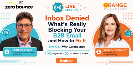 register_webinar_zerobounce b2b email tips_orange marketing