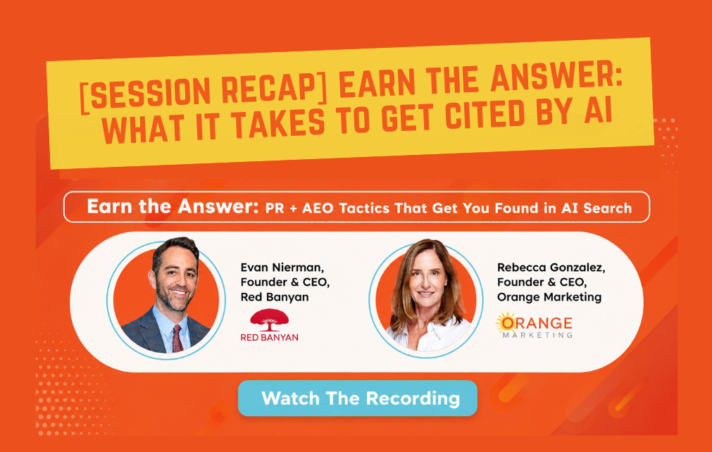 [SESSION RECAP] Earn the Answer: What It Takes To Get Cited By AI