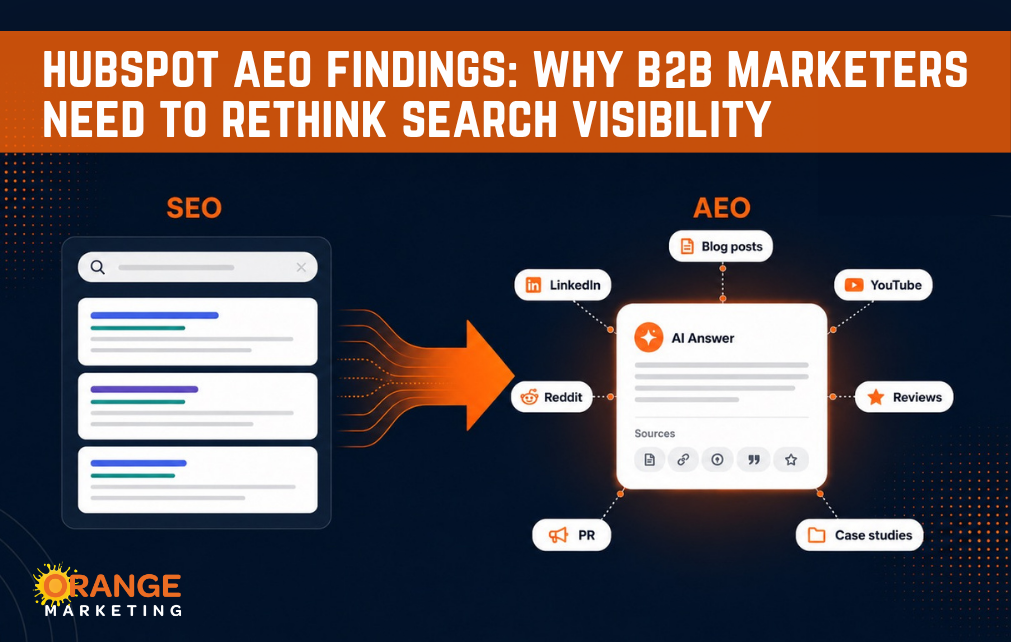 HubSpot AEO Findings: Why B2B Marketers Need to Rethink Search Visibility