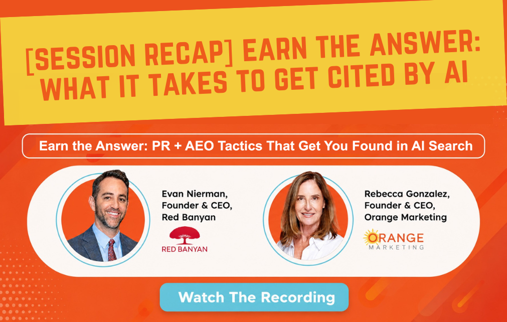 [SESSION RECAP] Earn the Answer: What It Takes To Get Cited By AI