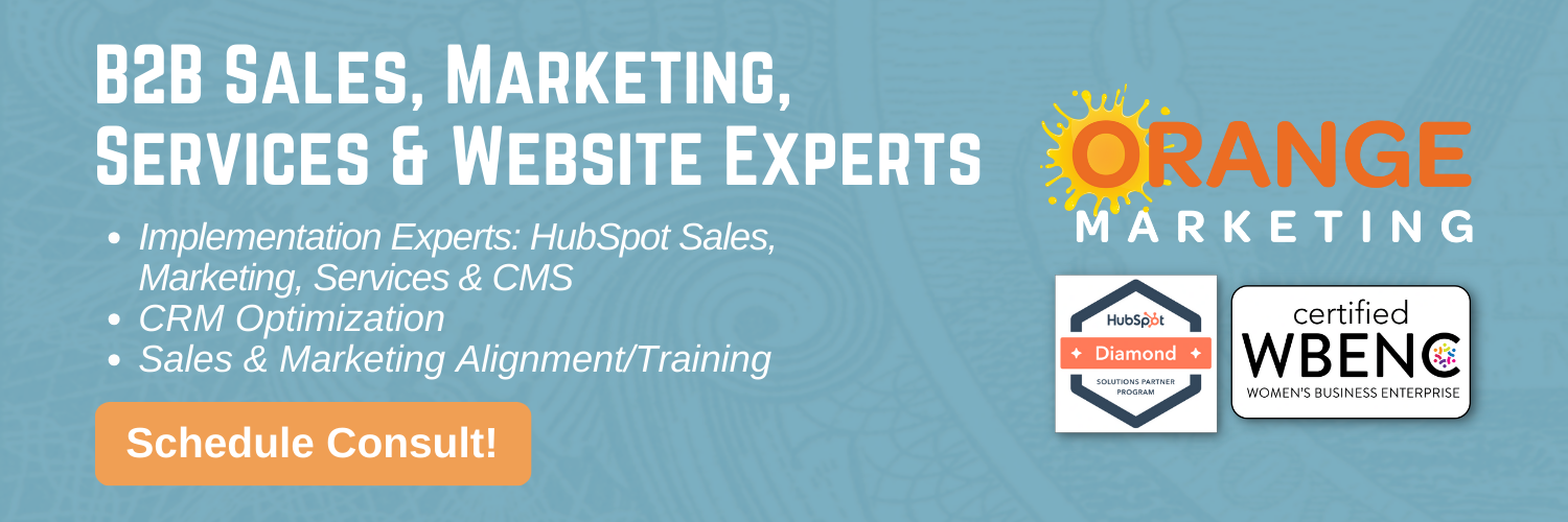 orange marketing marketing and sales hubspot specialists